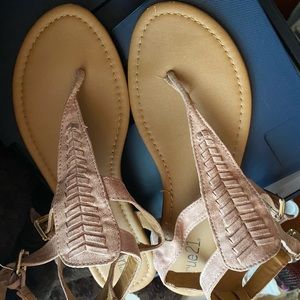 (OK CONDITION) Light Pink Sandals